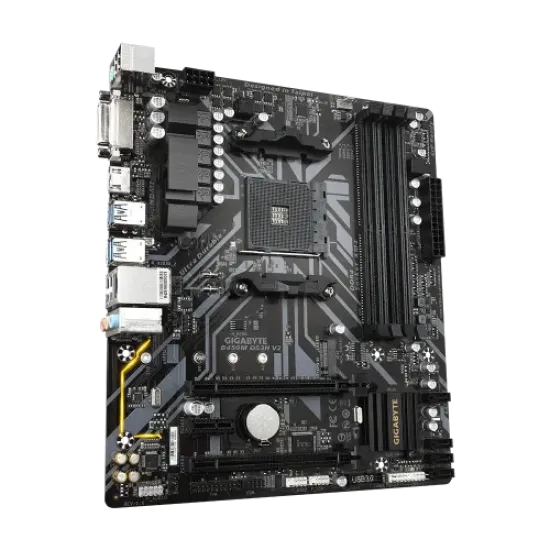 B450M DS3H V2 best product price in bd Gigabyte B450M DS3H V2 AMD AM4 Micro ATX Motherboard best product price in bd