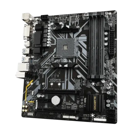 B450M DS3H V2 best product price in bd Gigabyte B450M DS3H V2 AMD AM4 Micro ATX Motherboard best product price in bd