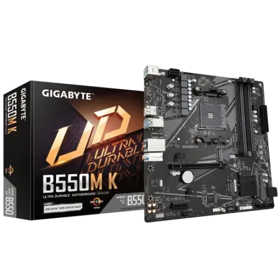 B550M K best product price in bd Gigabyte B550M K AMD AM4 Micro ATX Motherboard best product price in bd
