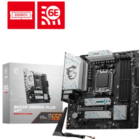 B650M GAMING PLUS WIFI best product price in bd MSI B650M GAMING PLUS WIFI AM5 Motherboard best product price in bd