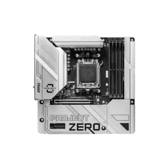 B650M PROJECT ZERO best product price in bd MSI B650M PROJECT ZERO AM5 m-ATX Motherboard best product price in bd