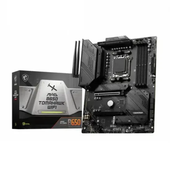 MSI MAG B650 TOMAHAWK WIFI DDR5 AMD AM5 ATX Motherboard best product price in bd