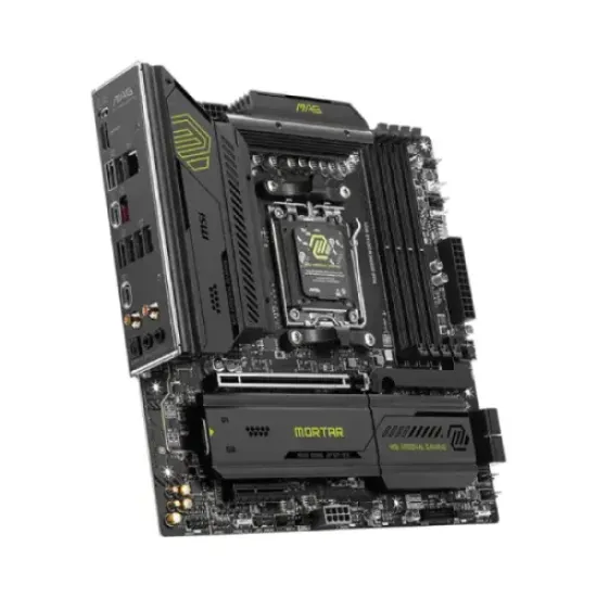 MAG B850M MORTAR WIFI best product price in bd MSI MAG B850M MORTAR WIFI AM5 mATX Motherboard best product price in bd