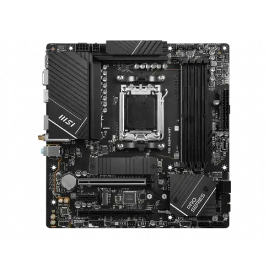 PRO B650M-A WIFI best product price in bd MSI PRO B650M-A WIFI DDR5 AMD AM5 mATX Motherboard best product price in bd