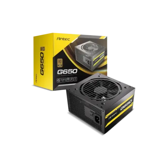 G650 best product price in bd Antec G650 650W 80 Plus Gold Semi Modular Power Supply best product price in bd