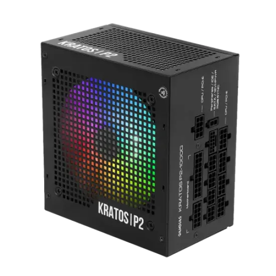 KRATOS P2-1000G best product price in bd Gamdias KRATOS P2-1000G 1000W 80 Plus Gold ATX 3.0 Power Supply best product price in bd