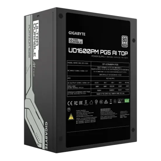 GP-UD1600PM PG5 best product price in bd Gigabyte GP-UD1600PM PG5 1600W 80 PLUS Platinum Full Modular ATX Power Supply best product price in bd