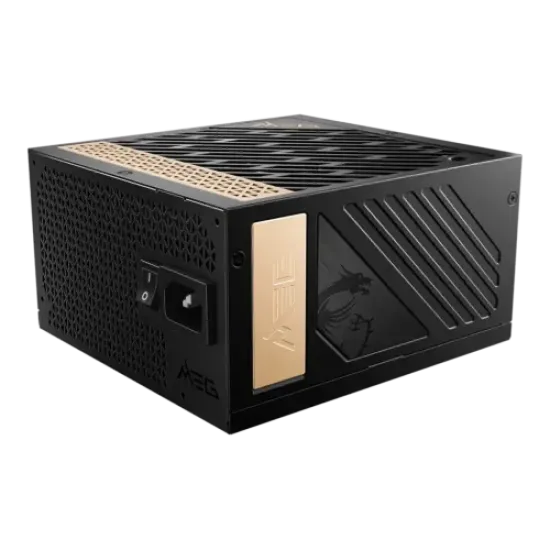 MEG Ai1300P PCIE5 best product price in bd MSI MEG Ai1300P PCIE5 1300W 80 Plus Platinum Fully Modular Power Supply best product price in bd