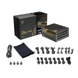 MSI MEG Ai1600T PCIE5 1600W 80 Plus Titanium Fully Modular Power Supply