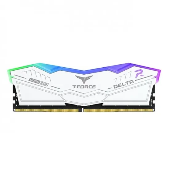 TEAM T-FORCE DELTA RGB 32GB 6000MHz DDR5 1.3V Gaming RAM White best product price in bd