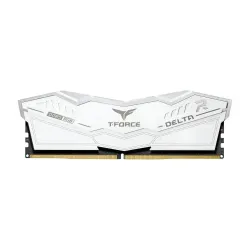 TEAM T-FORCE DELTA RGB 48GB (24GBx2) 8000MHz DDR5 Gaming RAM White