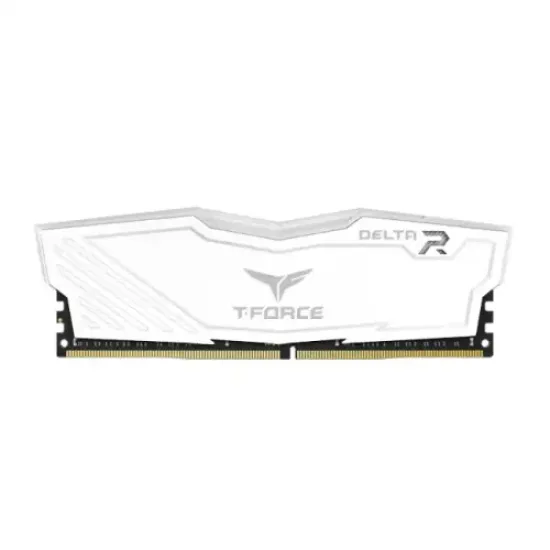 TEAM T-FORCE DELTA RGB WHITE 8GB 3200MHz DDR4 Desktop Gaming RAM best product price in bd