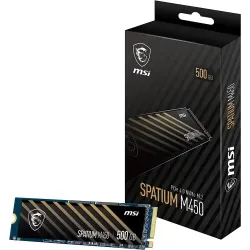 MSI SPATIUM M450 500GB PCIe 4.0 NVMe M.2 SSD