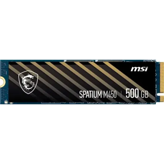 MSI SPATIUM M450 500GB PCIe 4.0 NVMe M.2 SSD best product price in bd