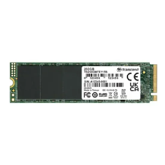 Transcend 115S 250GB M.2 PCIe Gen3 x4 NVMe SSD (M-Key) best product price in bd