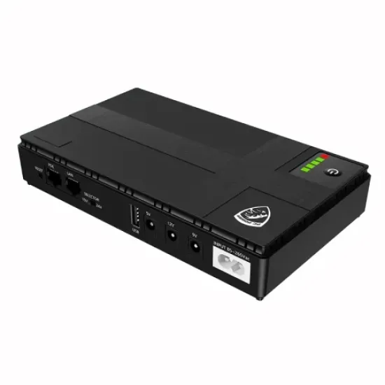 PCMU1018LL best product price in bd PC Power PCMU1018LL 20000mAh Mini UPS For Router best product price in bd