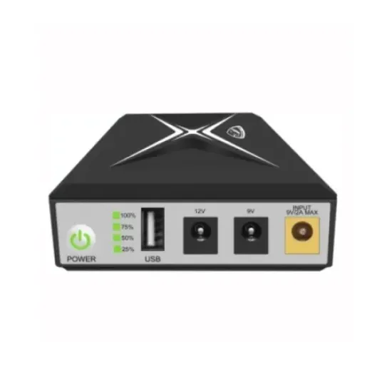 PCMU1018P best product price in bd PC Power PCMU1018P 8800mAh Mini UPS For Router best product price in bd