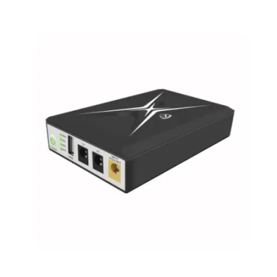 PCMU1018P best product price in bd PC Power PCMU1018P 8800mAh Mini UPS For Router best product price in bd