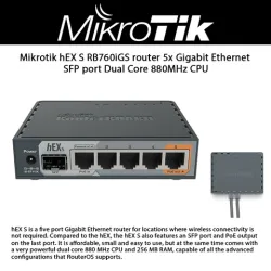 Mikrotik Hex S RB760iGS 5X Gigabit Ethernet Router